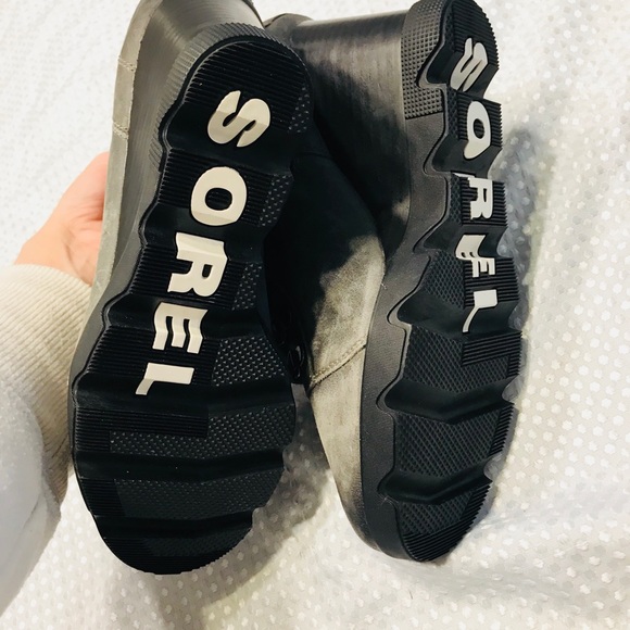 Sorel Joan uptown lace nubuck leather wedge boots - Picture 9 of 10